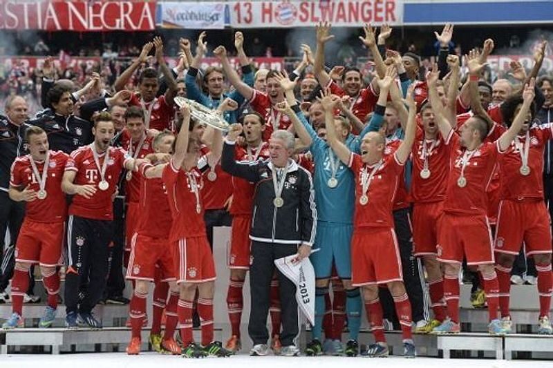 Bayern Munich 2012-13 Bundesliga champions