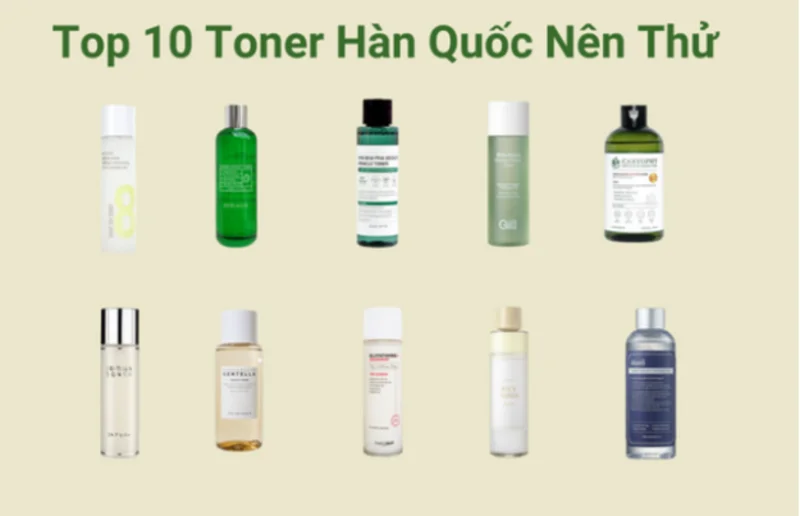 Những loại Toner Hàn Quốc dành cho dầu và da mụn