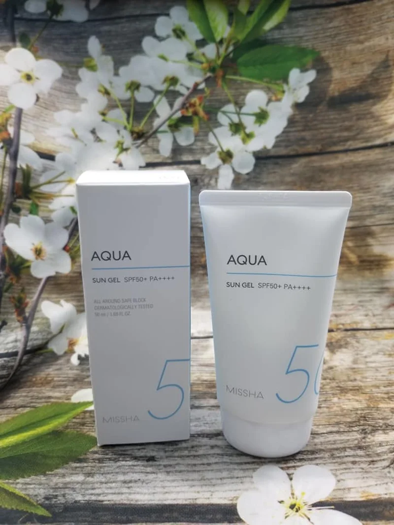 Kem chống nắng Missha All-Around Safe Block Aqua Sun Gel SPF50+ PA++++