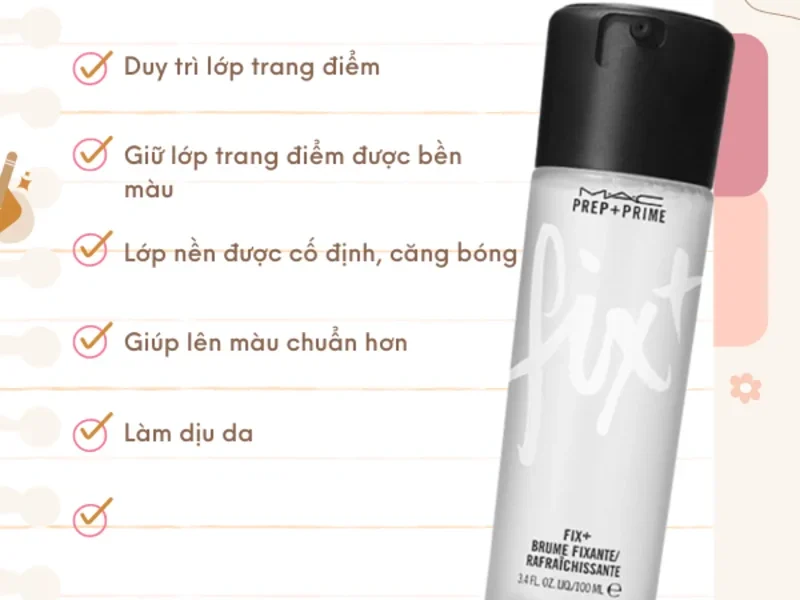 Thông tin tổng quan về xịt khóa nền MAC