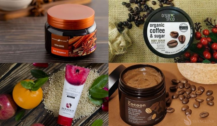 Các sản phẩm tẩy tế bào chết body nội địa