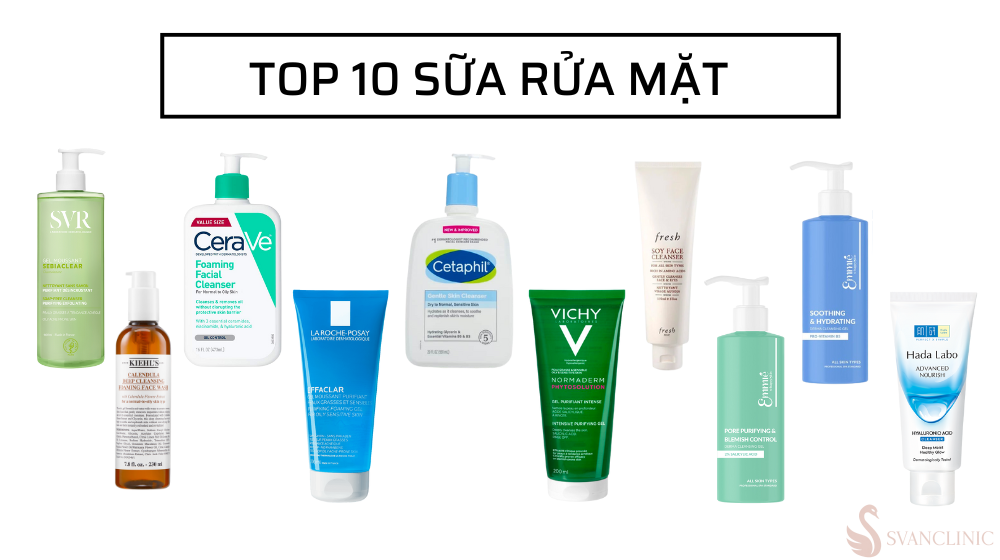 Tiêu chí đánh giá các loại sữa rửa mặt tốt nhất hiện nay