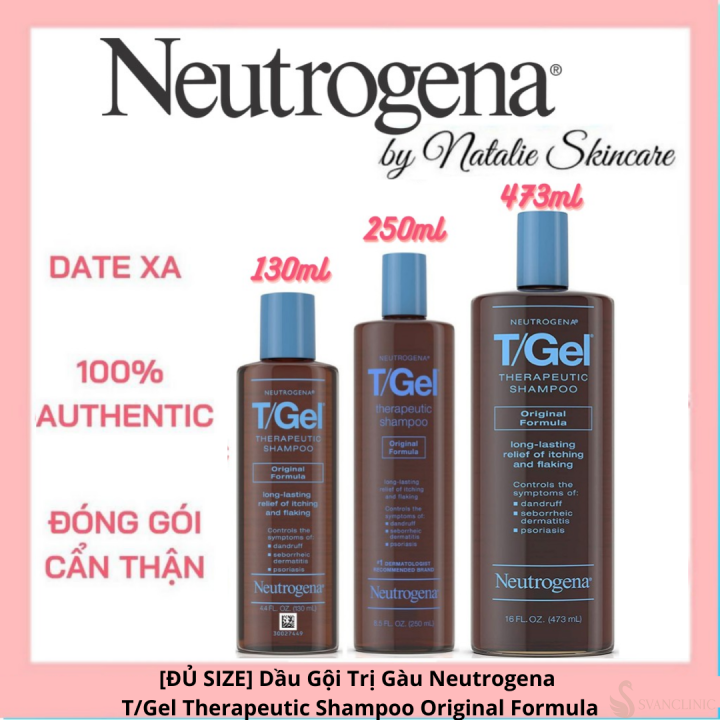 Dầu gội cho da đầu nhờn Neutrogena T/Gel Therapeutic Shampoo