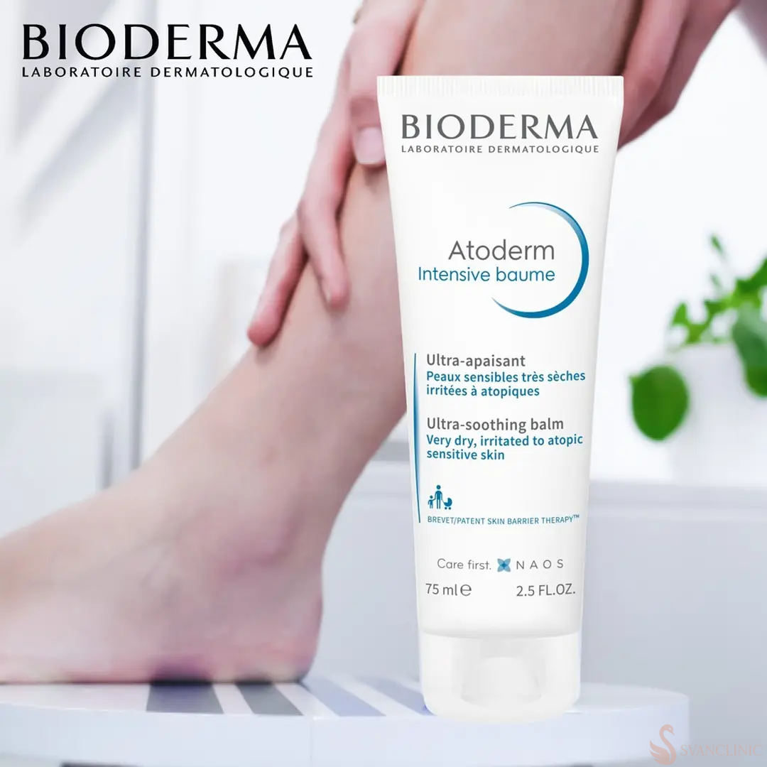 Kem dưỡng ẩm cho trẻ sơ sinh tốt nhất Bioderma Atoderm Intensive Baume