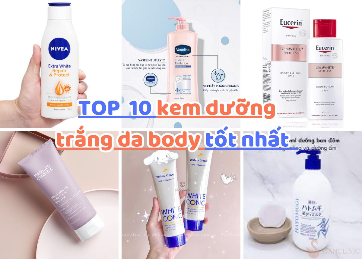 Cách phân loại những loại kem body trắng da theo nhu cầu của các loại da khác nhau