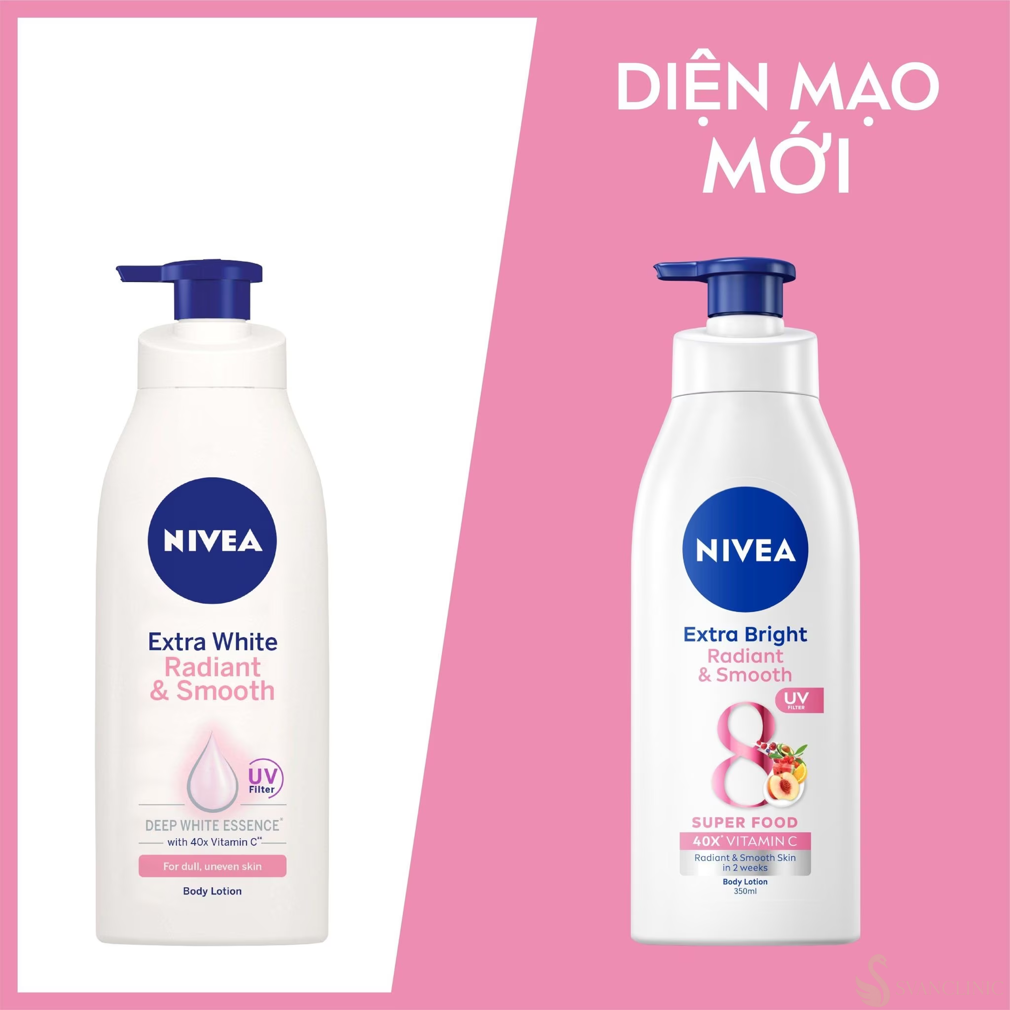 Đặc điểm nổi bật về Nivea Extra White Radiant & Smooth Body Lotion